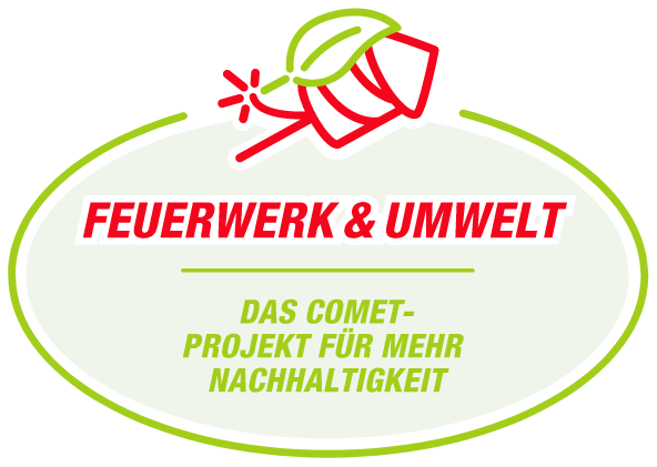 Logo Feuerwerk & Umwelt – Das comet-Projekt für mehr Nachhaltigkeit