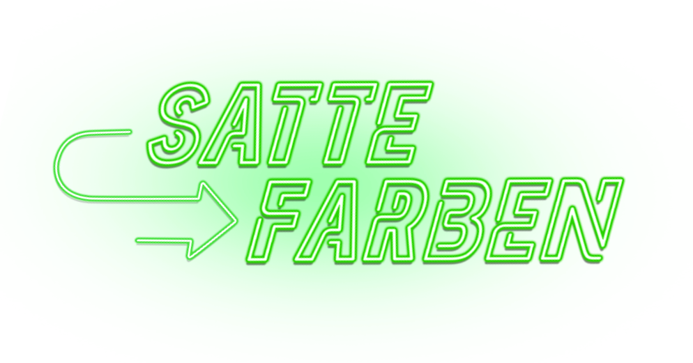 Satte Farben | Black Cat Neon